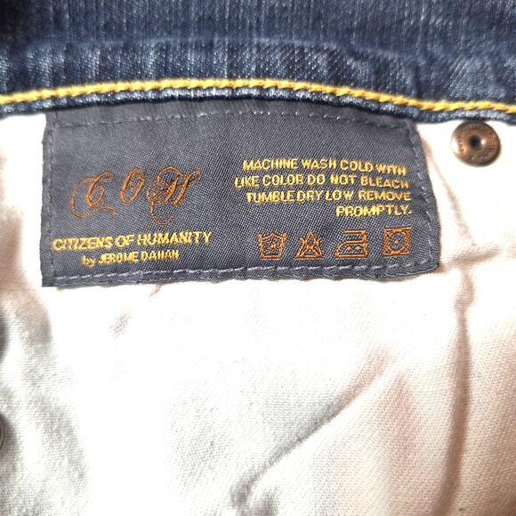 Citizens of Humanity Jeans Women's Avedon Size 28 Distressed Low Rise Skinny Leg - Picture 12 of 15